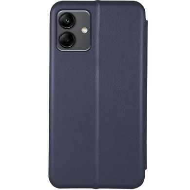 Кожаный чехол (книжка) Classy для Samsung Galaxy A06 Темно-синий