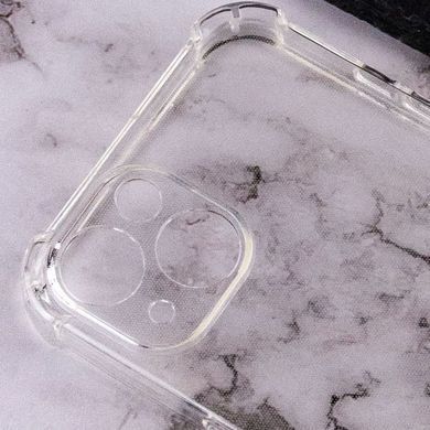 TPU чехол GETMAN Ease logo усиленные углы для Apple iPhone 13 mini (5.4") Бесцветный (прозрачный)