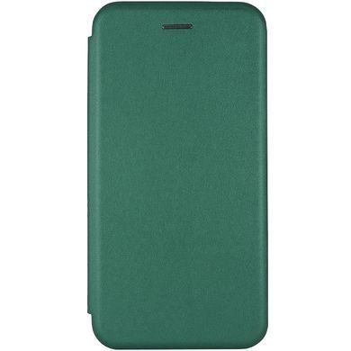 Кожаный чехол-книжка Classy для Motorola Moto G75 5G Зеленый