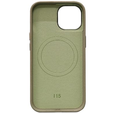 Чехол Denim with MagSafe для Apple iPhone 15 (6.1") Olive