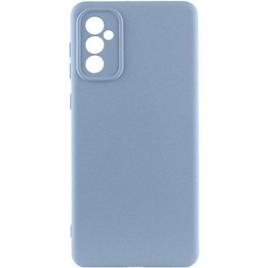 Чехол TPU GETMAN Liquid Silk Full Camera для Samsung Galaxy A56 5G Голубой / Lilac Blue