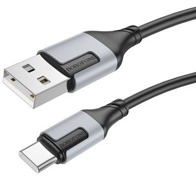 Дата кабель Borofone BX101 Creator USB to Type-C 3A (1m) Black