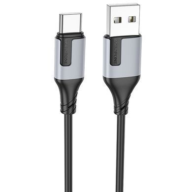 Дата кабель Borofone BX101 Creator USB to Type-C 3A (1m) Black
