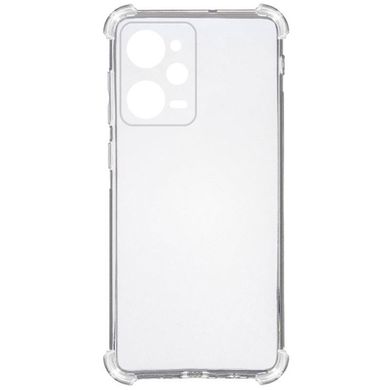 TPU чехол GETMAN Ease logo усиленные углы для Xiaomi Poco X5 Pro 5G Бесцветный (прозрачный)