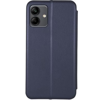 Кожаный чехол (книжка) Classy для Samsung Galaxy A06 Темно-синий