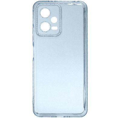 Чехол TPU Starfall Clear для Xiaomi Poco X5 5G / Redmi Note 12 5G Голубой