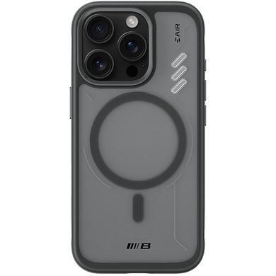 TPU+PC чохол Blueo Frosted Heat Dissip. with MagSafe для Apple iPhone 16 Pro (6.3") Чорний / Black
