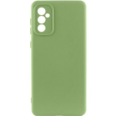 Чохол Silicone Cover Lakshmi Full Camera (A) для Samsung Galaxy A35 Зелений / Pistachio