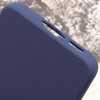 Чехол Silicone Cover Lakshmi Full Camera (AAA) для Samsung Galaxy S24 Темно-синий / Midnight blue