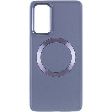 TPU чехол Bonbon Metal Style with Magnetic Fit для Samsung Galaxy A25 5G Серый / Lavender