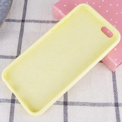 Чехол Silk Full Protective (AA) NO LOGO для Apple iPhone SE (2020) / 7 / 8 (4.7") Желтый / Mellow Yellow