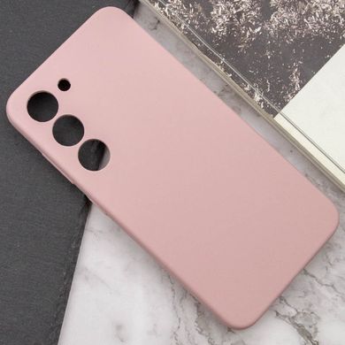 Уценка Чехол Silicone Cover Lakshmi Full Camera (AAA) для Samsung Galaxy S23 Эстетический дефект / Розовый / Pink Sand