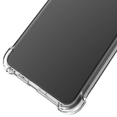 TPU чехол GETMAN Ease logo усиленные углы Full Camera для Samsung Galaxy A35 Бесцветный (прозрачный)