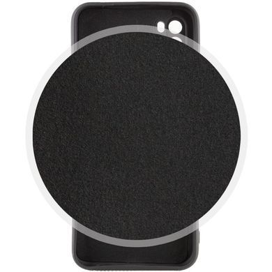 Чехол TPU GETMAN Liquid Silk Full Camera для Xiaomi Redmi Note 8T Черный / Black