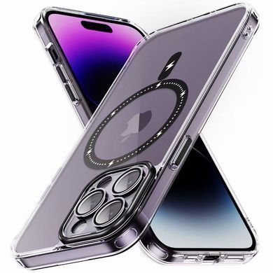 Чехол TPU+PC Colorful with Magnetic Fit для Apple iPhone 12 Pro Max (6.7") Black