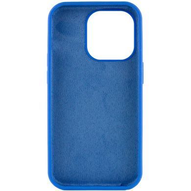 Чехол Silk Full Protective (AA) NO LOGO для Apple iPhone 14 Pro Max (6.7") Синий / Capri Blue