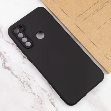 Чехол TPU GETMAN Liquid Silk Full Camera для Xiaomi Redmi Note 8T Черный / Black