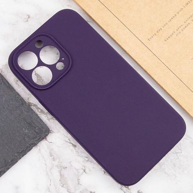 Чехол Silk Full Camera Protective (AA) NO LOGO для Apple iPhone 16 Pro (6.3") Фиолетовый / Elderberry