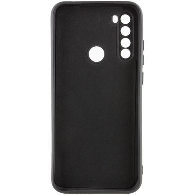 Чехол TPU GETMAN Liquid Silk Full Camera для Xiaomi Redmi Note 8T Черный / Black