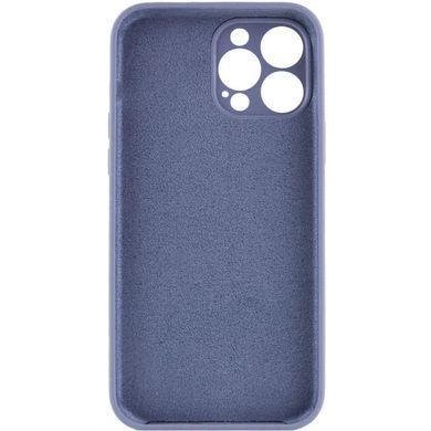 Чохол Silicone Case Full Camera Protective (AA) NO LOGO для Apple iPhone 15 Pro Max (6.7") Сірий / Lavender Gray