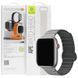 Ремінець BlueO Magnetic Silicone для Apple Watch 42(ser.1-3)/44/45/46/49mm Grey фото 2