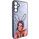 TPU+PC чехол Prisma Ladies для Samsung Galaxy A04s Rabbit