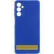 Чехол TPU GETMAN Liquid Silk Full Camera для Samsung Galaxy A36 5G Синий / Deep navy
