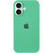 Чехол Silicone Case Full Protective (AA) для Apple iPhone 16 Plus (6.7") Зеленый / Spearmint