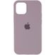 Чохол Silicone Case Full Protective (AA) для Apple iPhone 13 (6.1") Сірий / Lavender фото 1