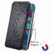 Кожаный чехол книжка GETMAN Mandala (PU) для Samsung Galaxy A72 4G / A72 5G Черный фото 3