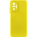 Чохол Silicone Cover Lakshmi Full Camera (AAA) для Xiaomi Redmi Note 10 Pro / 10 Pro Max Жовтий / Yellow