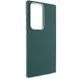 TPU чехол Bonbon Metal Style для Samsung Galaxy S24 Ultra Зеленый / Pine green фото 2