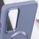 TPU чехол Bonbon Metal Style with Magnetic Fit для Samsung Galaxy A25 5G Серый / Lavender фото 5