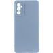 Чехол TPU GETMAN Liquid Silk Full Camera для Samsung Galaxy A56 5G Голубой / Lilac Blue