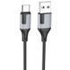 Дата кабель Borofone BX101 Creator USB to Type-C 3A (1m) Black фото 1