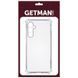 TPU чехол GETMAN Ease logo усиленные углы Full Camera для Samsung Galaxy A35 Бесцветный (прозрачный) фото 6