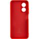Чехол Silicone Cover Lakshmi Full Camera (A) для Oppo A17 Красный / Red фото 2
