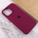 Чохол Silicone Case Full Protective (AA) для Apple iPhone 14 Pro (6.1") Бордовий / Maroon фото 5