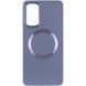 TPU чехол Bonbon Metal Style with Magnetic Fit для Samsung Galaxy A25 5G Серый / Lavender фото 2