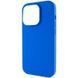 Чехол Silk Full Protective (AA) NO LOGO для Apple iPhone 14 Pro Max (6.7") Синий / Capri Blue фото 3