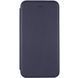 Шкіряний чохол-книжка Classy для Samsung Galaxy A12 Темно-синій