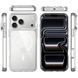Чехол TPU Space Case Apex with Magnetic Fit для Apple iPhone 17 Pro Max / 18 Pro Max (6.9") Silver фото 3