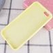 Чехол Silk Full Protective (AA) NO LOGO для Apple iPhone SE (2020) / 7 / 8 (4.7") Желтый / Mellow Yellow фото 3