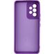Чехол Silicone Cover Lakshmi Full Camera (A) для Samsung Galaxy A73 5G Фиолетовый / Purple фото 2