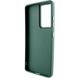 TPU чехол Bonbon Metal Style with MagSafe для Samsung Galaxy S21 Ultra Зеленый / Army Green фото 3
