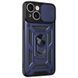 Чехол Ummi Camshield Serge Ring для Apple iPhone 15 (6.1") Синий / Navy фото 1