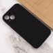 Чехол Silicone Case Full Camera Protective (AA) NO LOGO для Apple iPhone 15 (6.1") Черный / Black фото 3