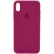 Чохол Silicone Case Full Protective (AA) для Apple iPhone XR (6.1") Червоний / Rose Red