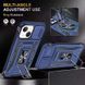 Ударостійкий чохол Camshield Army Ring для Apple iPhone 13 / 14 (6.1") Синій / Navy фото 3