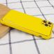 Кожаный чехол Xshield для Apple iPhone 11 Pro Max (6.5") Желтый / Yellow фото 3